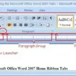 Microsoft Ribbon Worksheet PDF