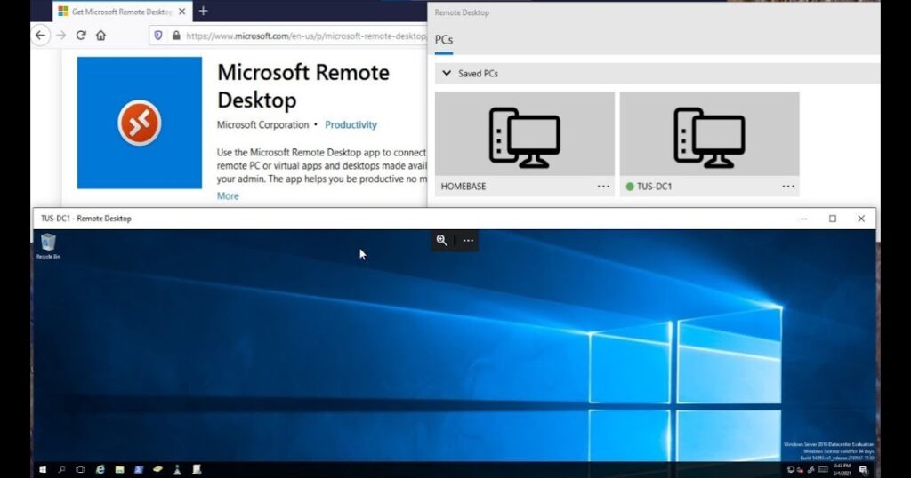 microsoft remote desktop mac cannot go back to mac